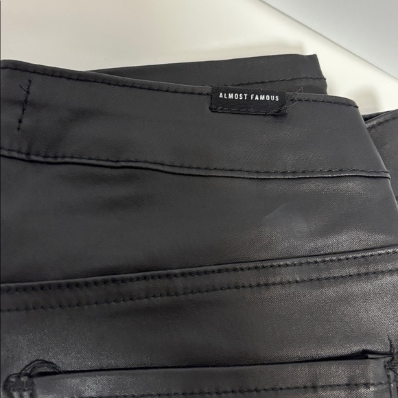 Almost Famous Faux Leather Pants Please see Notes - Picture 4 of 8